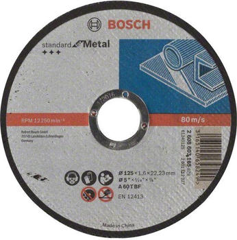 Bosch gerade Standard for Metal 125mm (2608603165)
