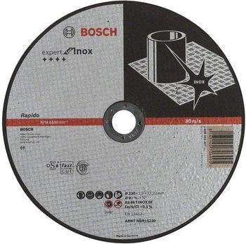 Bosch gerade Expert for Inox - Rapido 230mm (2608603407)