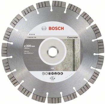 Bosch Diamant-Trennscheibe Best for Concrete 300 x 25,40 x 2,8 x 15 mm (2608603799)