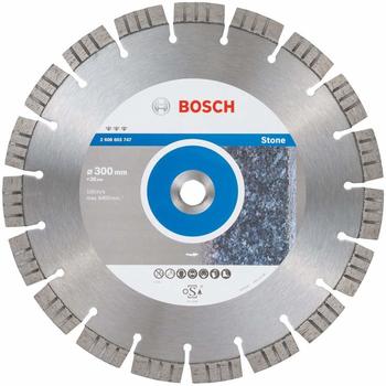 Bosch Diamant-Trennscheibe Best for Stone 300 x 20,00 x 2,8 x 15 mm (2608603747)