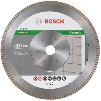 Bosch Diamant-Trennscheibe Best for Ceramic Extra-Clean Turbo 230 x 22,23 x 1,8 x 7 mm (2608603597)