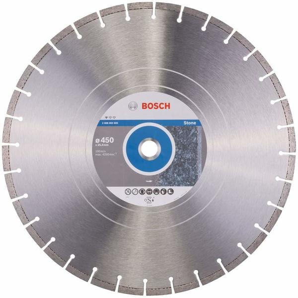 Bosch Diamant-Trennscheibe Professional for Stone 450 x 25,40 x 3,6 x 10 mm (2608602605)