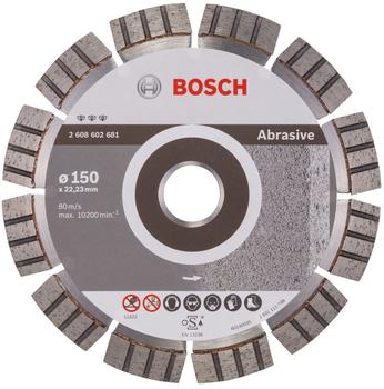 Bosch Diamant-Trennscheibe Best for Abrasive 150 x 22,23 mm (2608602681)