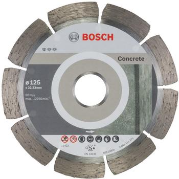 Bosch Diamant-Trennscheibe Standard for Concrete 125 x 22,23 x 1,6 x 10 mm (2608603240)