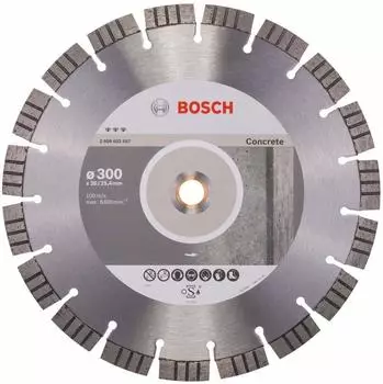 Bosch Diamant-Trennscheibe Best for Concrete 300 x 20,00 mm (2608602657)