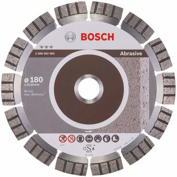 Bosch Diamant-Trennscheibe Best for Abrasive 180 x 22,23 mm (2608602682)