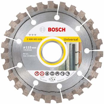 Bosch Diamant-Trennscheibe Best for Universal 115 x 22,2 3 x 2,2 x 12 mm (2608603629)