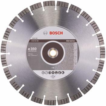 Bosch Diamant-Trennscheibe Best for Abrasive 350 x 20,00+25,40 x 3,2 x 15 mm (2608602686)