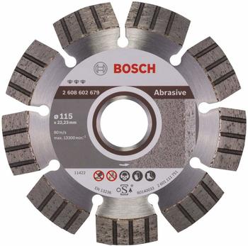 Bosch Diamant-Trennscheibe Best for Abrasive 115 x 22,23 mm (2608602679)