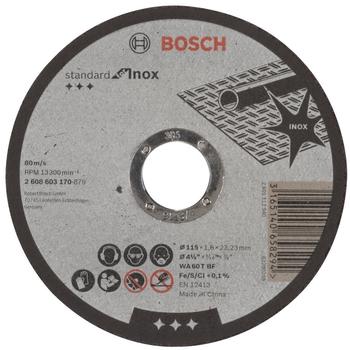 Bosch gerade Standard for Inox WA 60 T BF (2608603170)