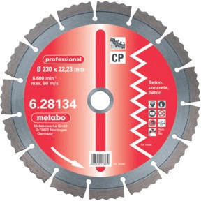 Metabo Diamant-Trennscheibe 150 x 2,15 x 22,23 mm (628132000)