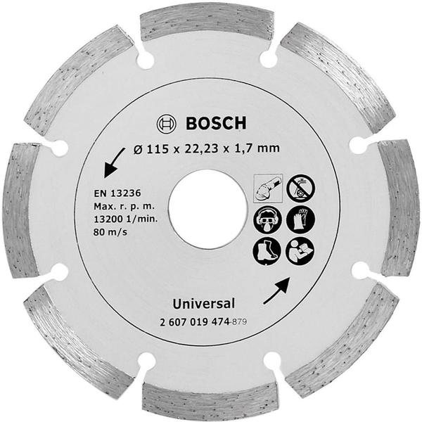 Bosch Diamant-Trennscheibe für Baumaterial 115 mm (2607019474)