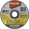 Makita Trennscheibe B-45733, Inox, 125 x 0,8mm, ultra dünn, für Edelstahl und...
