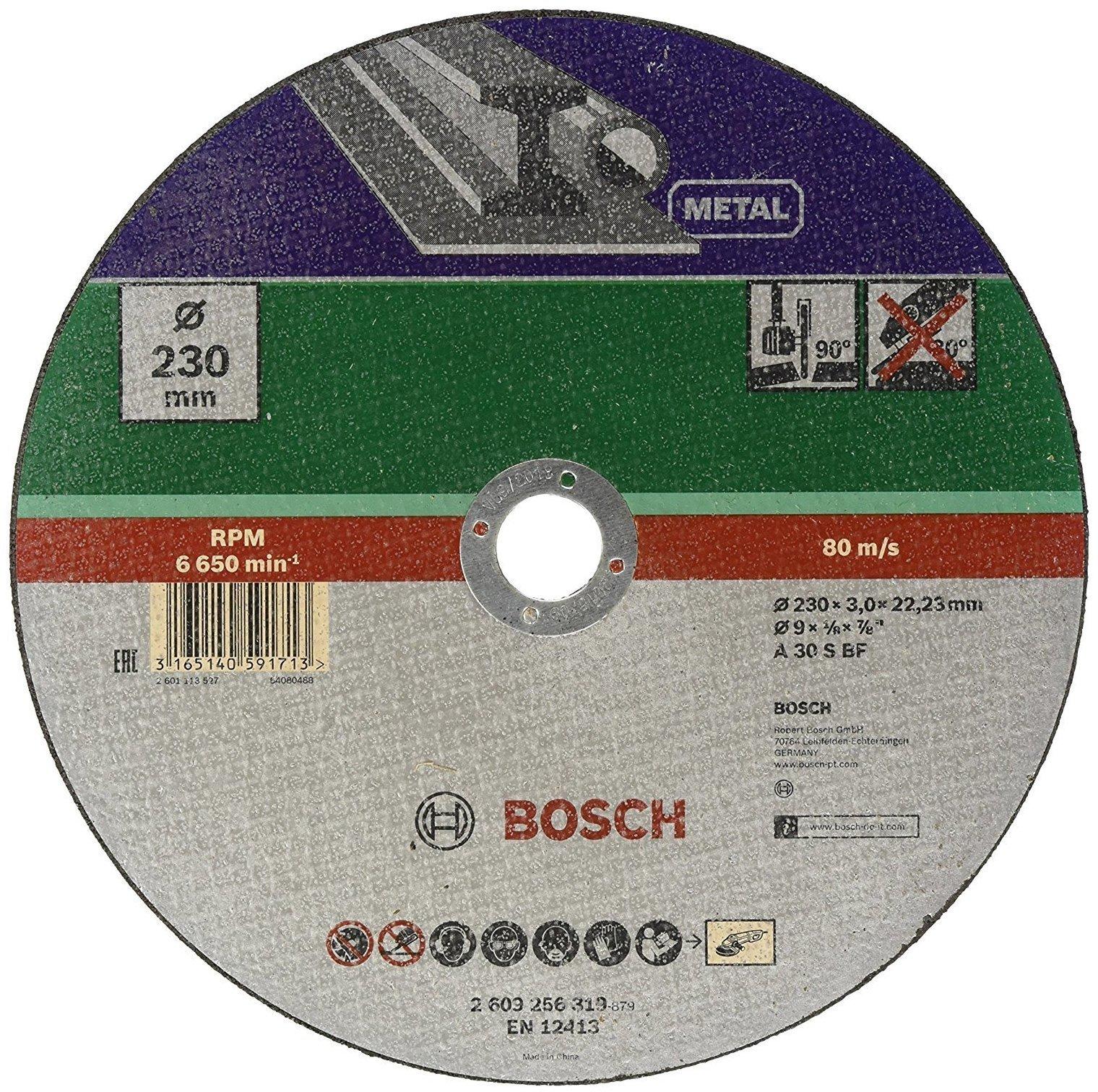 Bosch Trennscheibe 230 mm (2609256319) Test - TOP Angebote ab 2,39 €  (Oktober 2022)
