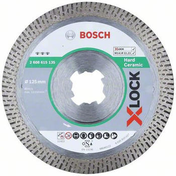 Bosch X-Lock Best for Hard Ceramic 125 mm