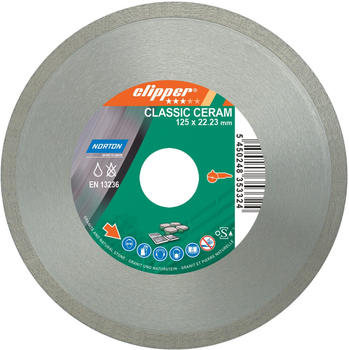 Norton CLA Ceram 1670 125 x 22,23 mm (70184626826)