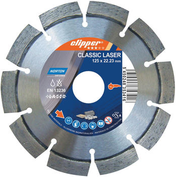 Norton CLA Laser 2370 125 x 22,23 mm (70184626835)