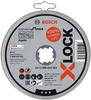 Bosch Trennscheibe Standard for Inox, X-Lock, 125 x 1,0mm, ultra dünn, für