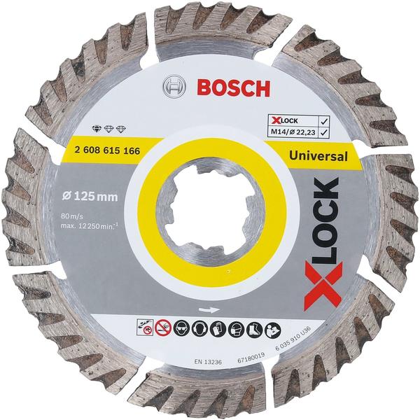 Bosch X-Lock Standard for Universal 125 mm