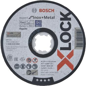 Bosch X-Lock Expert for Inox and Metal 125 mm