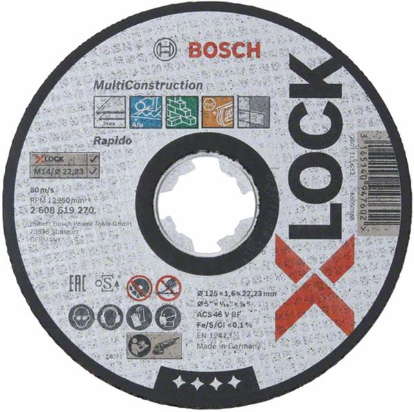 Bosch X-Lock Multi Construction 125 mm (2608619270)