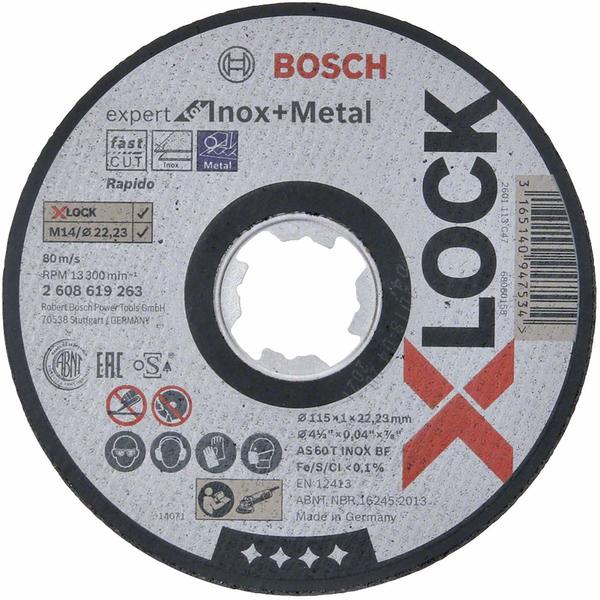 Bosch X-Lock Expert for Inox and Metal 115 mm