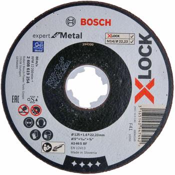 Bosch X-Lock Expert for Metal 125 x 1,6 mm