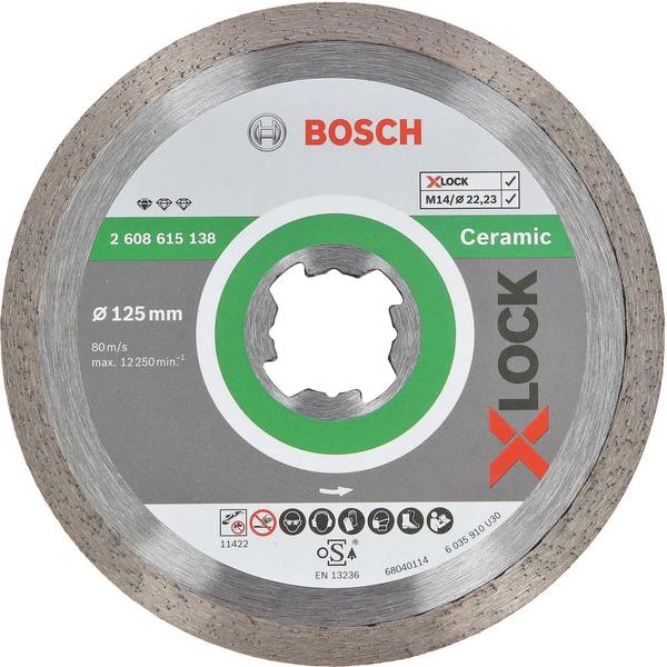 Bosch X-Lock Standard for Ceramic 125 mm