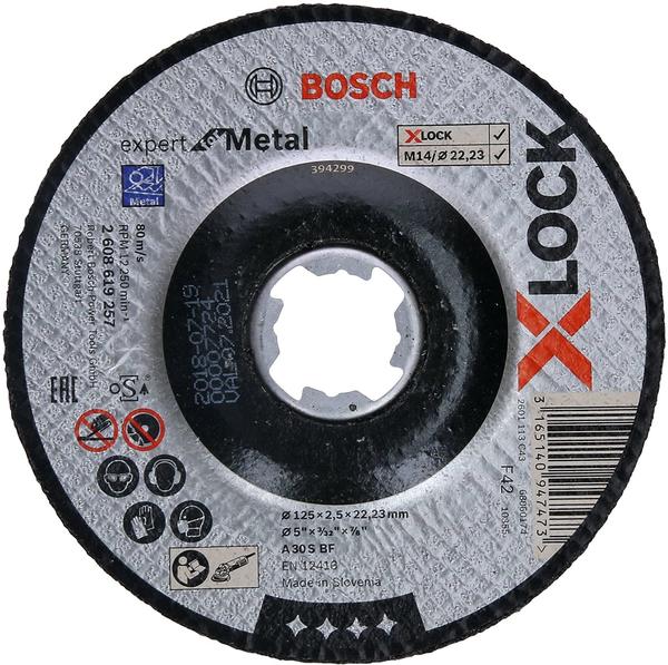 Bosch X-Lock Expert for Metal 125 x 2,5 mm