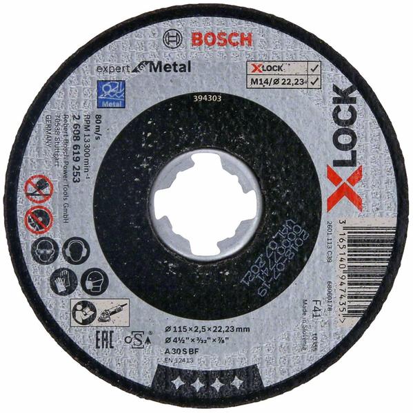 Bosch X-Lock Expert for Metal 115 mm