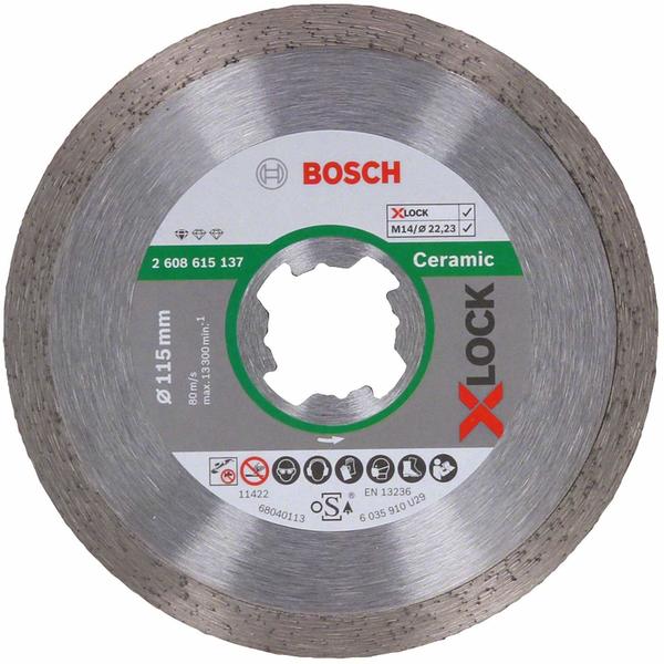 Bosch X-Lock Standard for Ceramic 115 mm