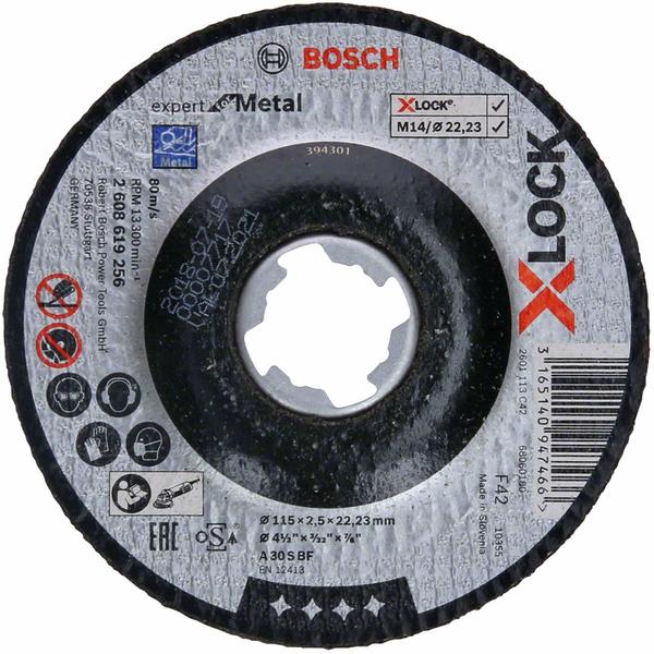 Bosch Professional X-LOCK Expert 115mm (2608619256)