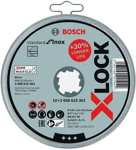 Bosch X-LOCK Standard for Inox-Set (2608619364)