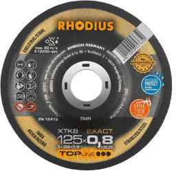 RHODIUS XTK8 EXACT 125 mm (206684)
