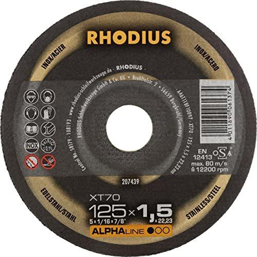 RHODIUS ALPHAline 125 mm (207439)