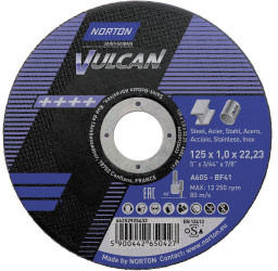 Norton Vulcan gerade 125 x 1 mm
