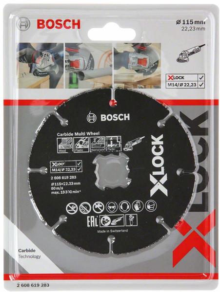 Bosch X-Lock Carbide Multi Wheel 115 mm