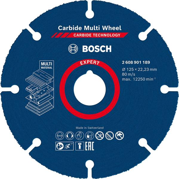 Bosch Expert Carbide Multi Wheel 125 mm