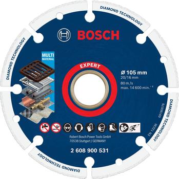 Bosch Diamantskive TIL METAL 100 x 20/16 mm (2608900531)