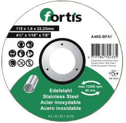 Fortis 115 x 1,6 mm