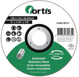 Fortis 125 x 1,6 mm