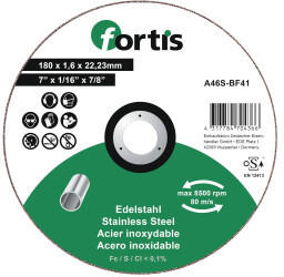 Fortis 180 x 1,6 mm