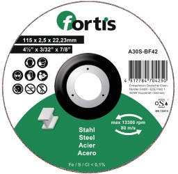 Fortis 115 x 2,5 mm