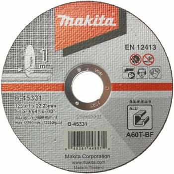Makita Alu 125 x 1 x 22 mm 1 St. (B-45331)