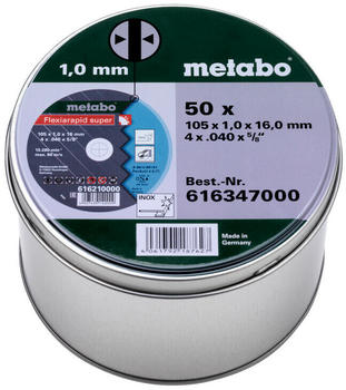Metabo Flexiarapid Inox super 105 x 1 x 16 mm TF 41 50 St. (616347000)