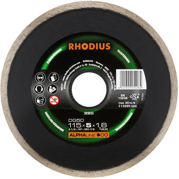 RHODIUS DG50 115 mm (303053)