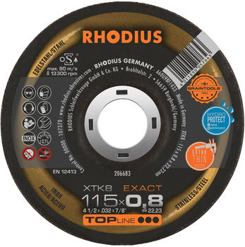 RHODIUS XTK8 EXACT 115 mm (206683)