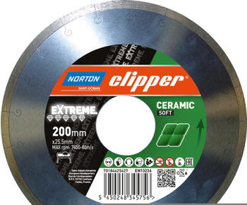 Norton Clipper Extreme Ceramic Soft 200mm x 25,4mm (70184603234)