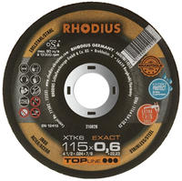 Xtk6 Exact, 10 St&uuml;ck, 115 X 0,6 Mm, Trennscheibe - Rhodius