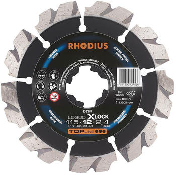 RHODIUS LD300 X-LOCK 115 mm (353287)